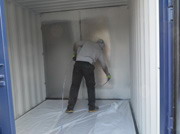 Shipping container repairs
